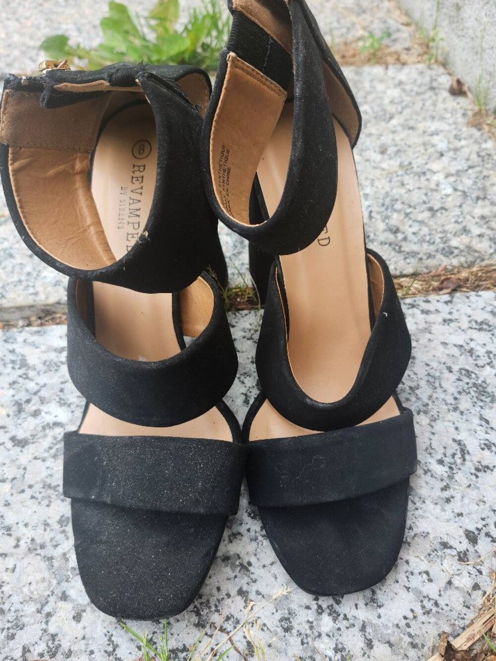 Black heels